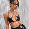 Drawstring Gothic Five Pointed Star Top